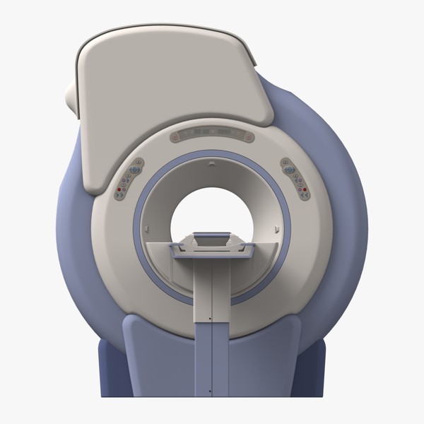 mri machine 3d model - MRI Machine by Dave777